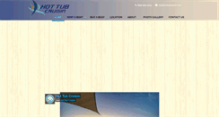 Desktop Screenshot of hottubcruisin.com